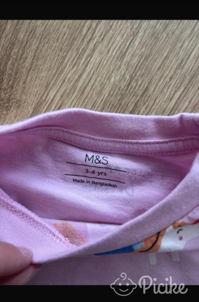 M&S kislány hosszú ujjú póló (
