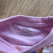 M&S kislány hosszú ujjú póló (
