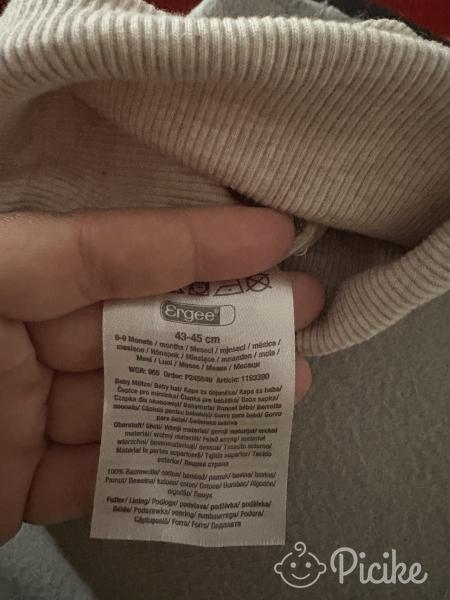 Ergee kis átmeneti fiú / unisex sapka