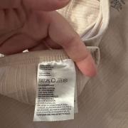 H&M unisex átlapolós body