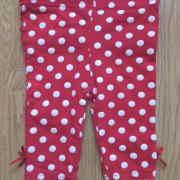Pöttyös rövid leggings (62-es méret)