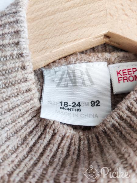 Zara kötött pulóver ruha 92