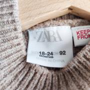 Zara kötött pulóver ruha 92