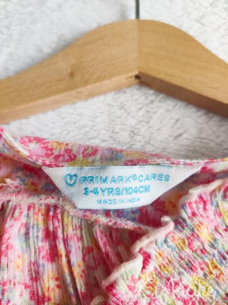 Primark viragos lenge nyári ruha 104