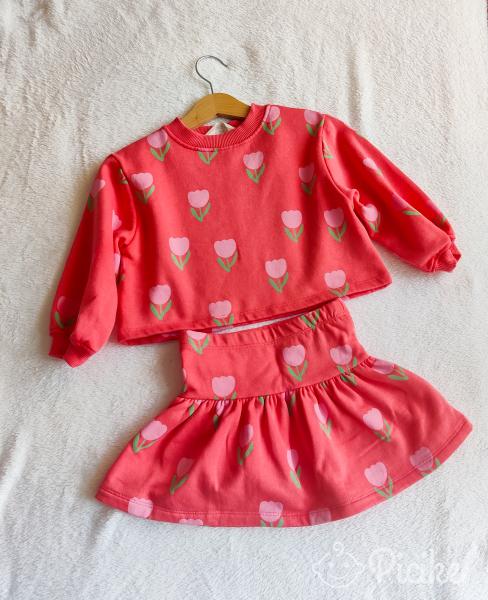 H&M tulipános szett 92