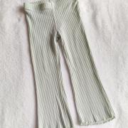 Bordázott bővülő leggings 98