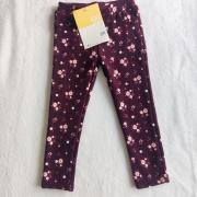 Címkés bélelt leggings 98