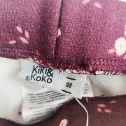 Címkés bélelt leggings 98
