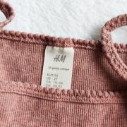 H&M ujjatlan dzsörzébody 92