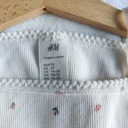 H&M ujjatlan dzsörzébody 92