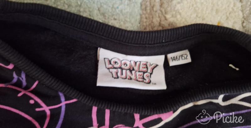 146/152es Looney Tunes pamut pulcsi