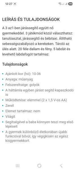 3in1 járássegítő