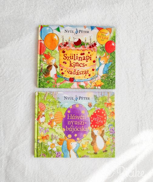 Nyúl Péter nyitható füles könyvek