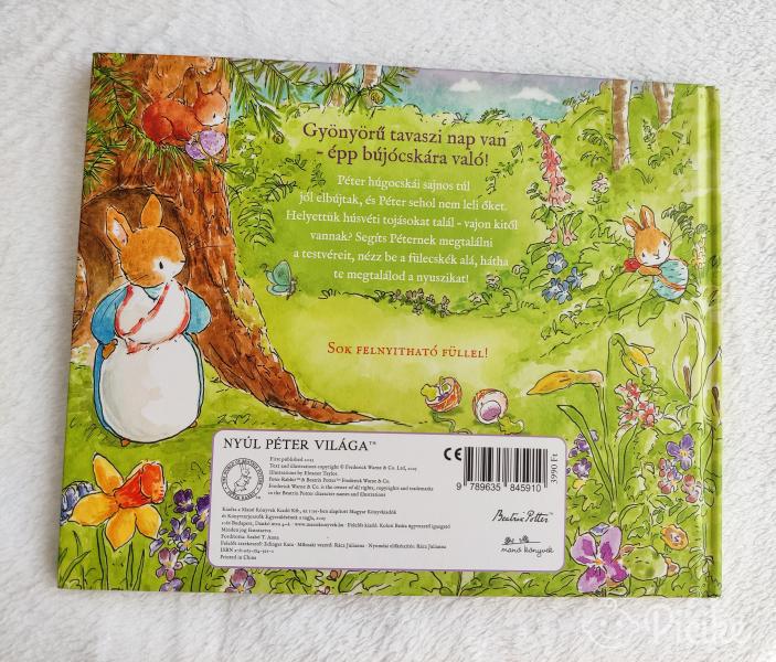 Nyúl Péter nyitható füles könyvek