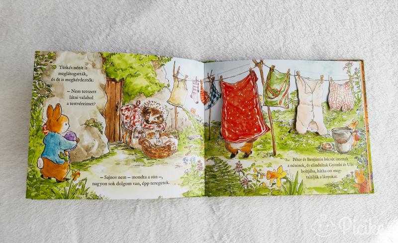 Nyúl Péter nyitható füles könyvek