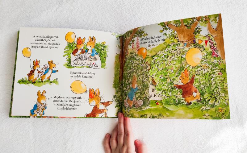 Nyúl Péter nyitható füles könyvek