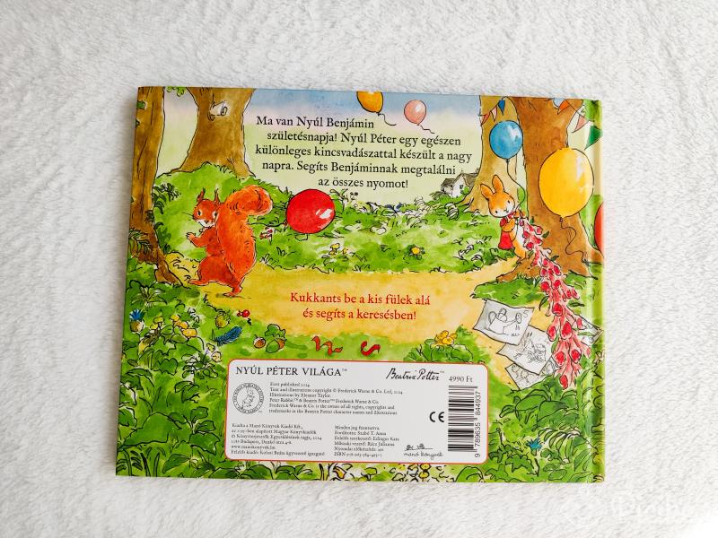 Nyúl Péter nyitható füles könyvek