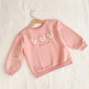 C&A szívecske mintás pulóver 98