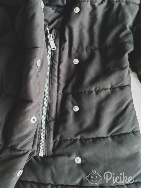 Zara fekete kabát 98