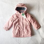 Címkés téli kislány kabát 104