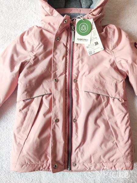 Címkés téli kislány kabát 104