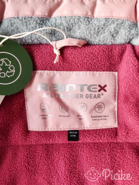 Címkés téli kislány kabát 104