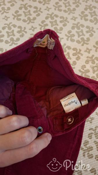 Bársony nadrág 98/104