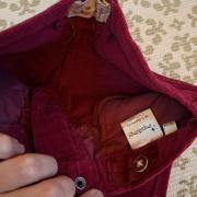 Bársony nadrág 98/104