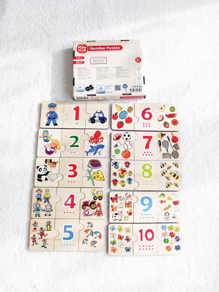 Számjegy kirakójáték