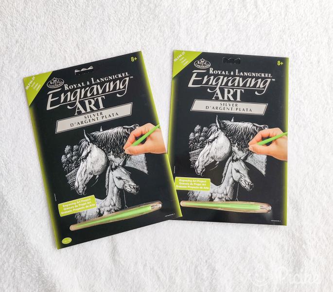 Lovak-Karckép gravírozó készlet karctűvel