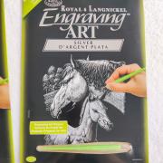 Lovak-Karckép gravírozó készlet karctűvel