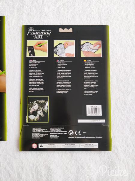 Lovak-Karckép gravírozó készlet karctűvel