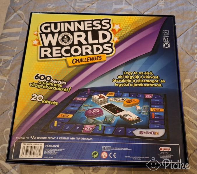 Guiness rekordok társasjáték