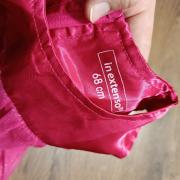 Rózsaszín fodros kisruha