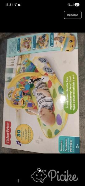 Játszószőnyeg 3in1-ben autos