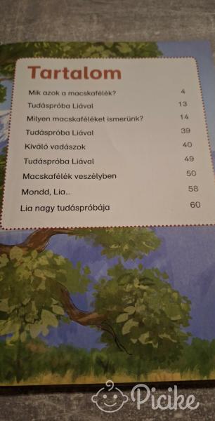 Macskafélék,érdekes könyv