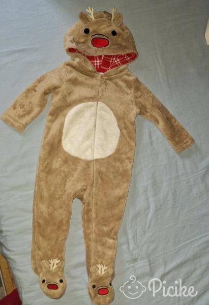 rénszarvasos plüss rugi,alig használt