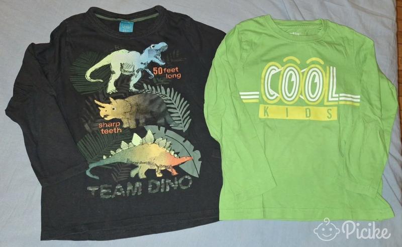 110/116os vékony felsők,egyben ennyi