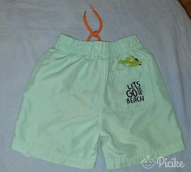 110/116os sort/fürdőnadrág,krokodilos