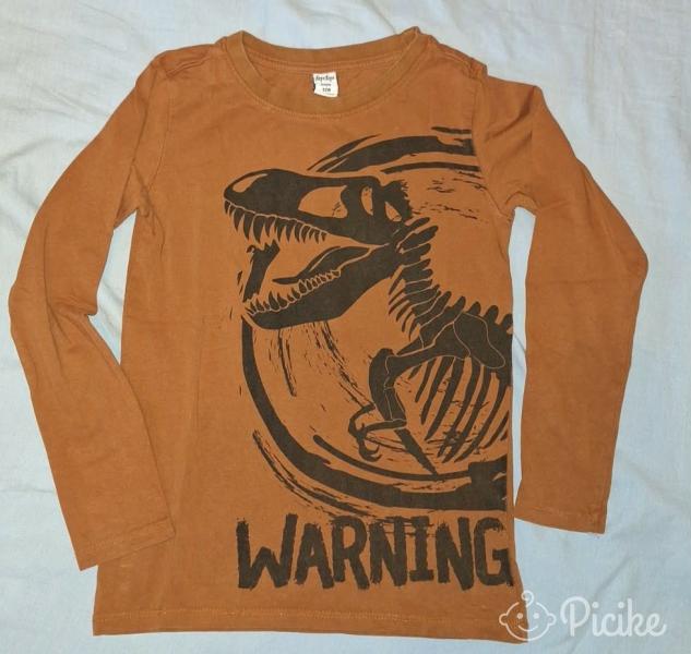 128as dínós pamut felső