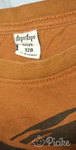 128as dínós pamut felső