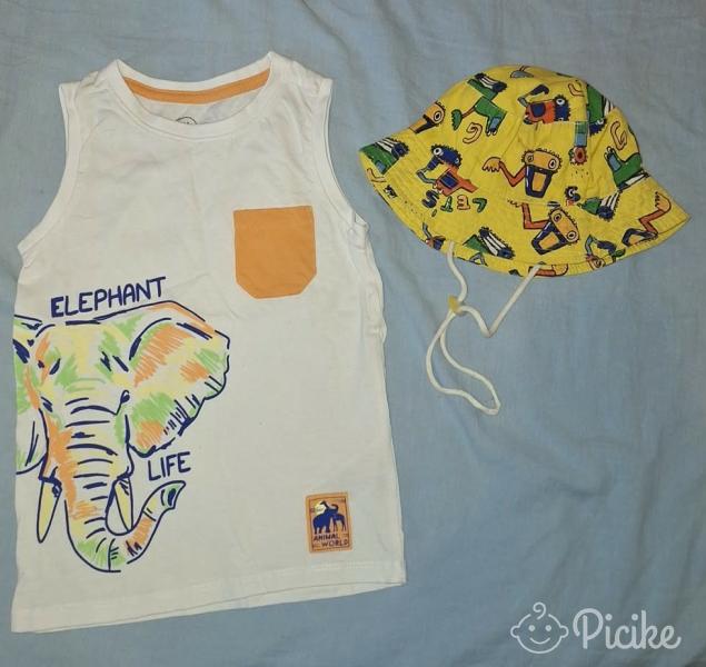 ujjatlan felső+nyári kalap