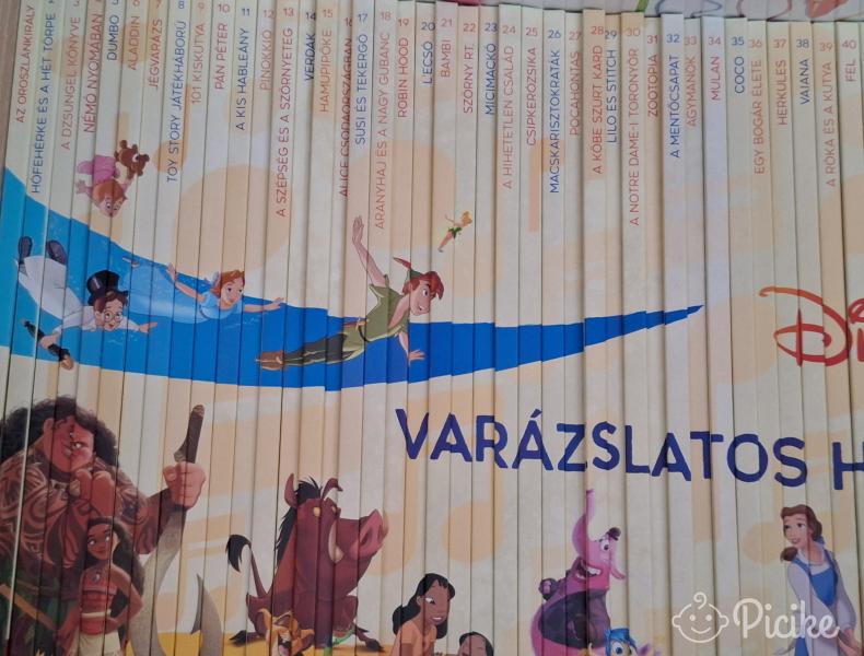 Disney varázslatos könyvek