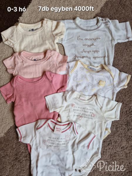Body 0-3 hó rövid ujjú