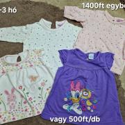 Vegyes kislány ruhák 0-3hó