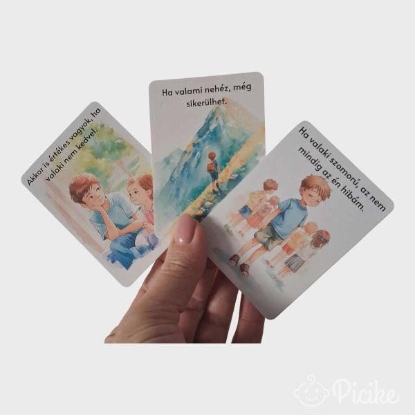Önbizalmat erősítő kártyák gyerekeknek – Elég vagy!