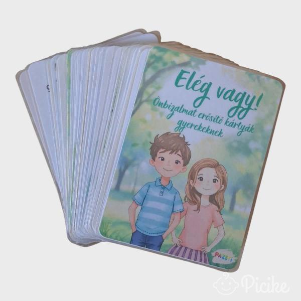 Önbizalmat erősítő kártyák gyerekeknek – Elég vagy!