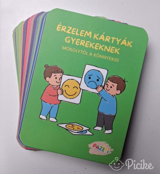 Érzelem kártyák gyerekeknek – érzelmi intelligencia fejlesztő játék