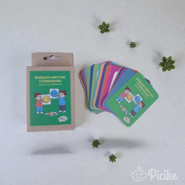 Érzelem kártyák gyerekeknek – érzelmi intelligencia fejlesztő játék