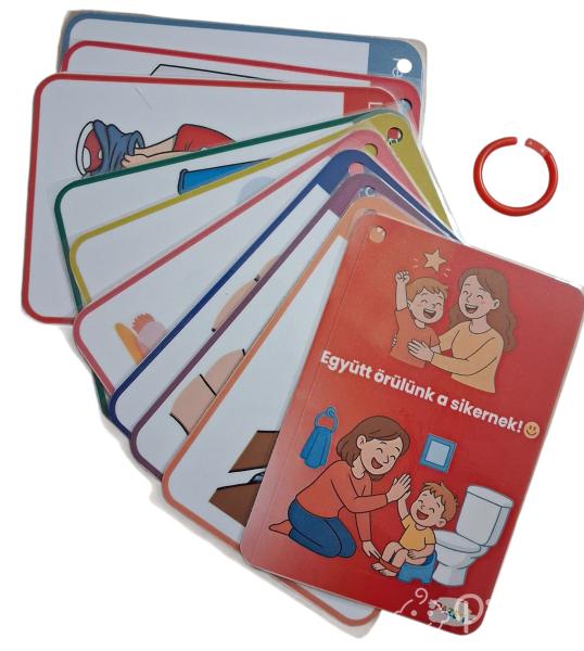 Együtt örülünk a sikernek! Fejlesztő motivációs kártyák a szobatisztaság támogatásához